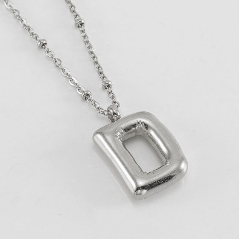 Balloon Letter Necklace