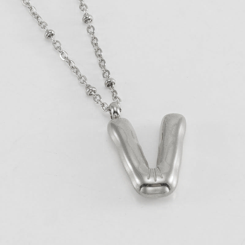 Balloon Letter Necklace