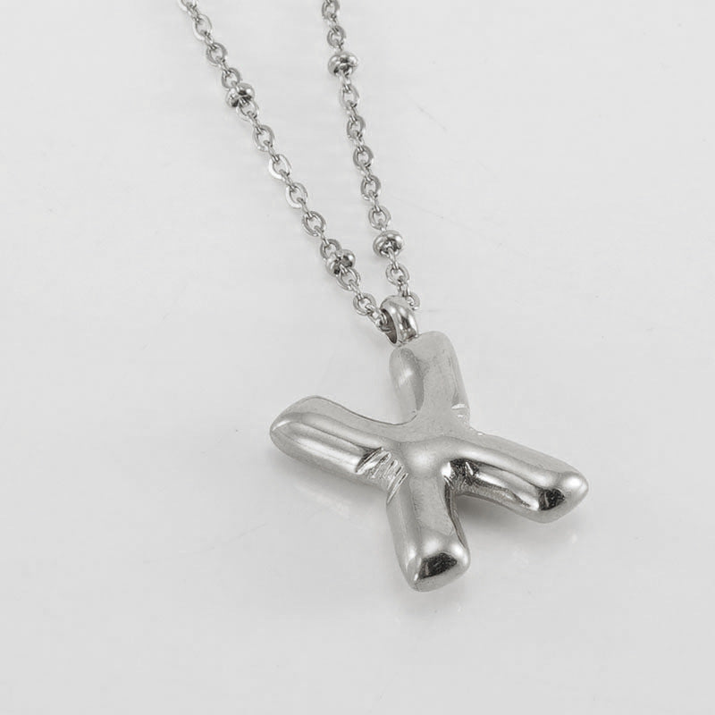 Balloon Letter Necklace