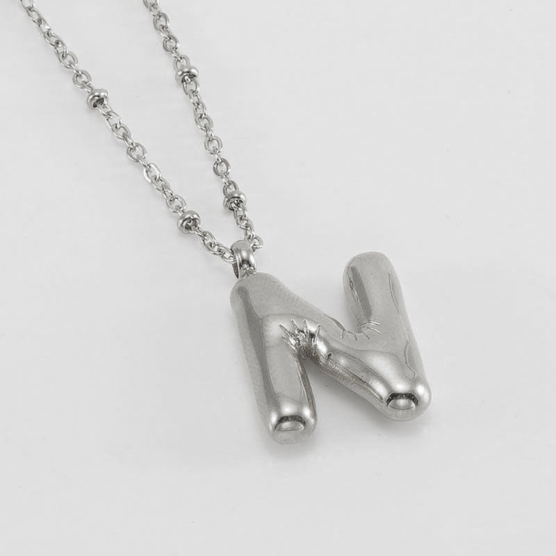 Balloon Letter Necklace