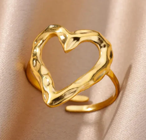 Sabrina Bohemian Heart Ring