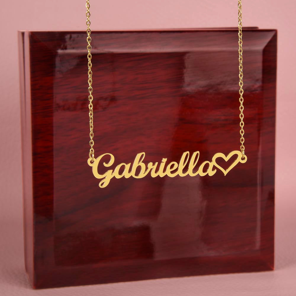 Gabriella Name Necklace