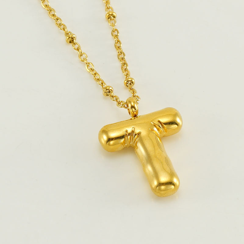 Balloon Letter Necklace