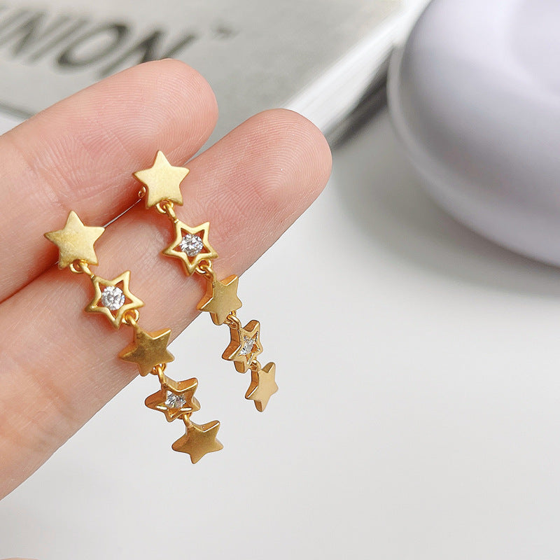Star Dangle Earrings