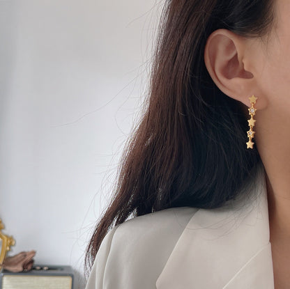 Star Dangle Earrings