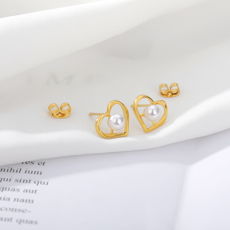 Pearl Love Earrings