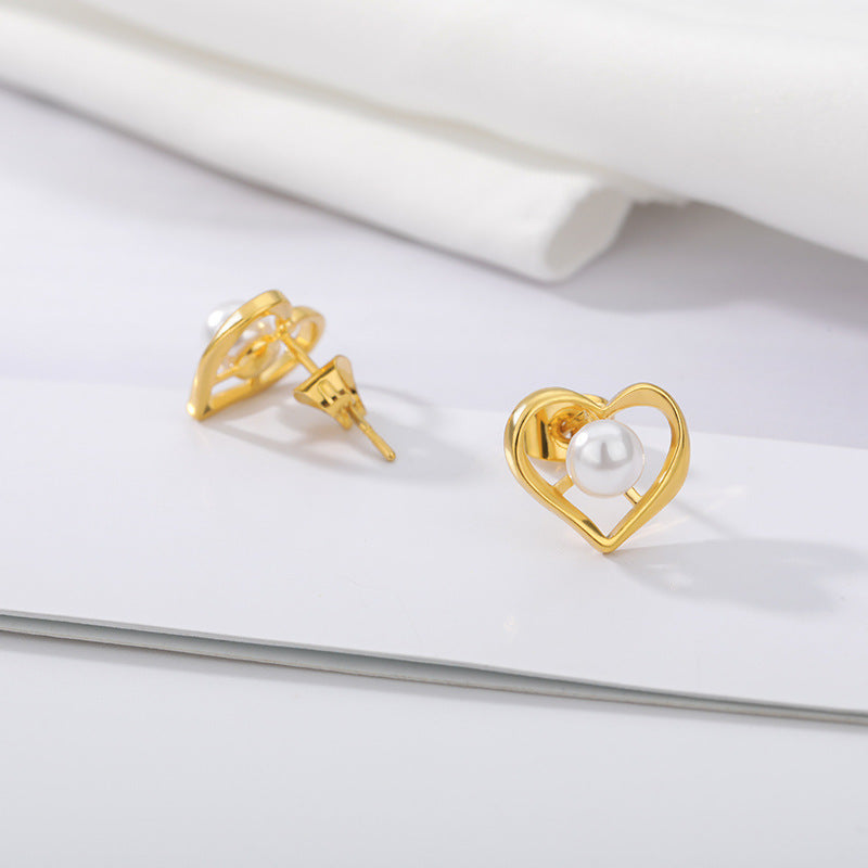 Pearl Love Earrings