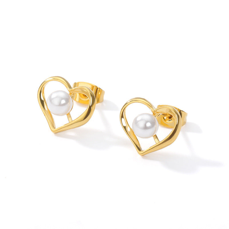 Pearl Love Earrings