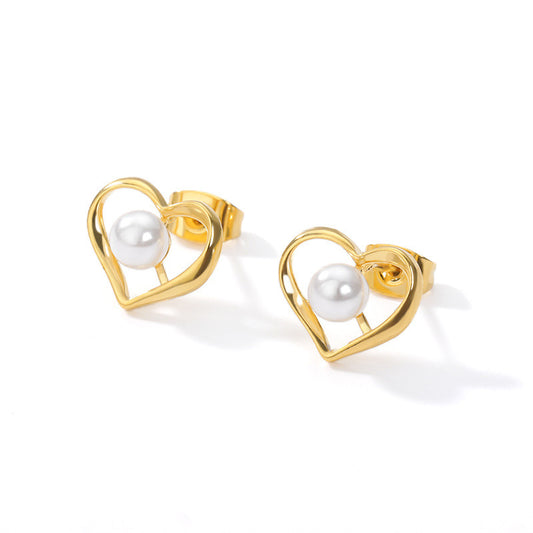 Pearl Love Earrings
