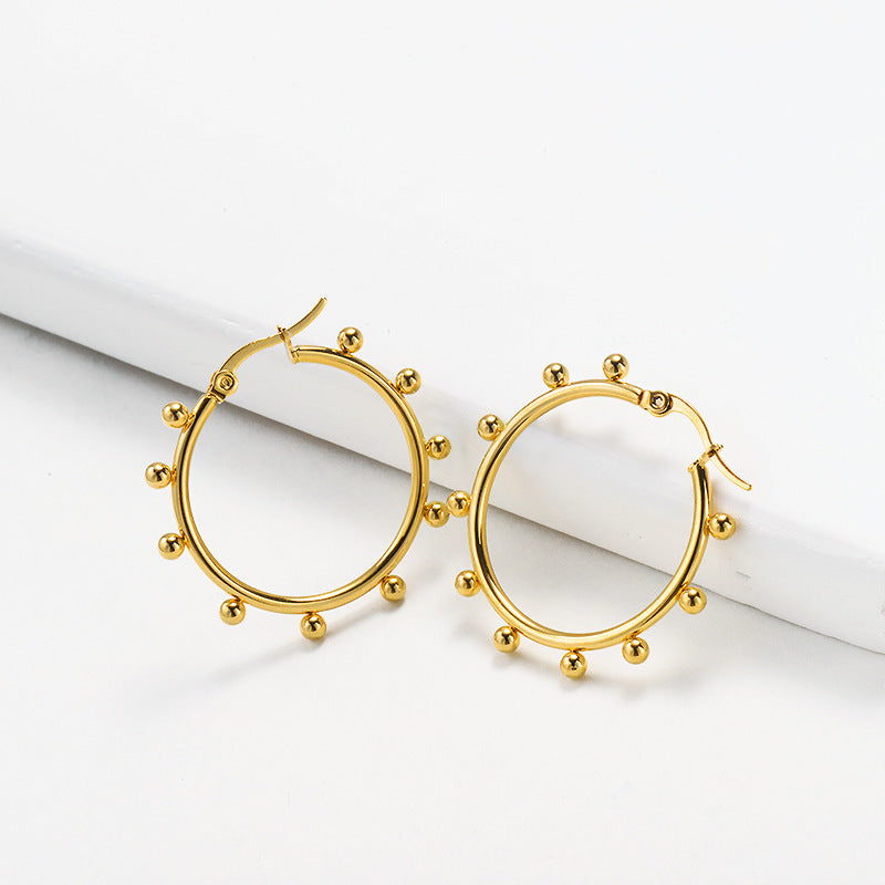 Gold Hoop Earrings