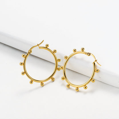 Gold Hoop Earrings