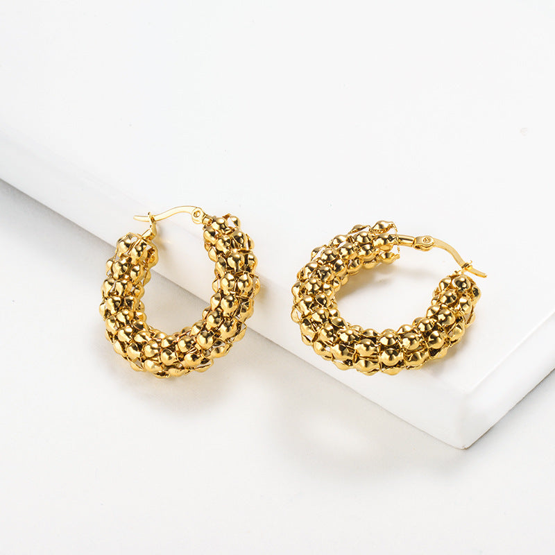 Gold Hoop Earrings