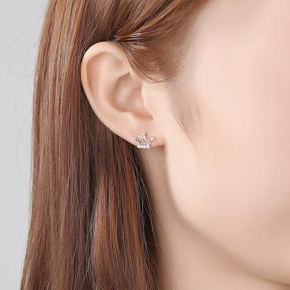 Crown Pavé Earring