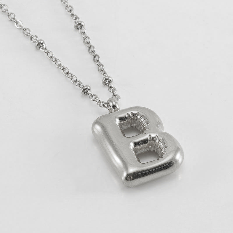 Balloon Letter Necklace
