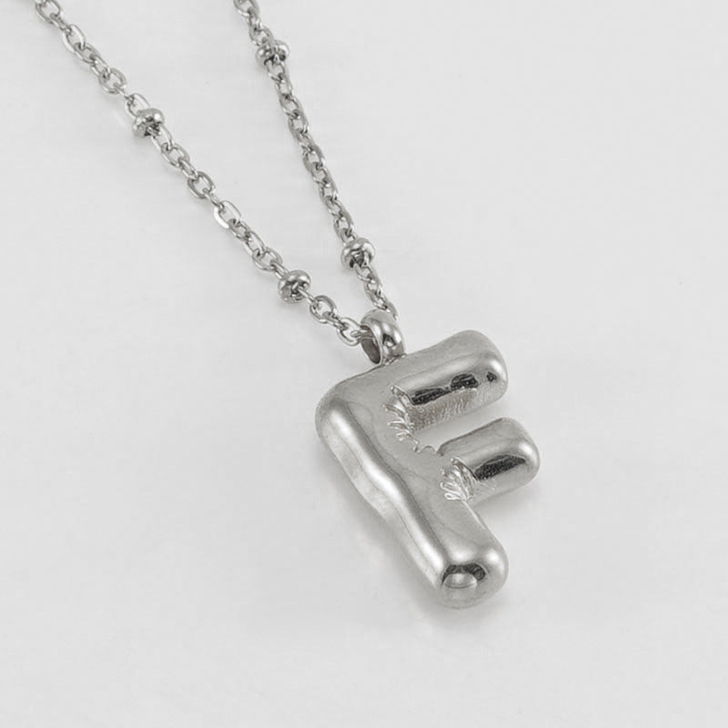 Balloon Letter Necklace