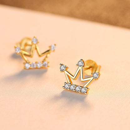Crown Pavé Earring