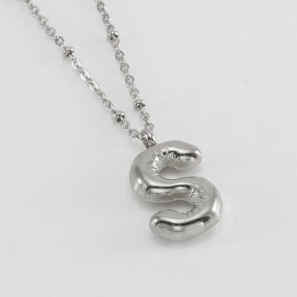 Balloon Letter Necklace