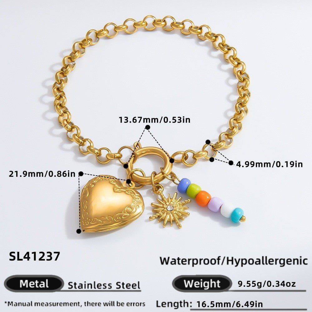 Sun Shell Charm Necklace