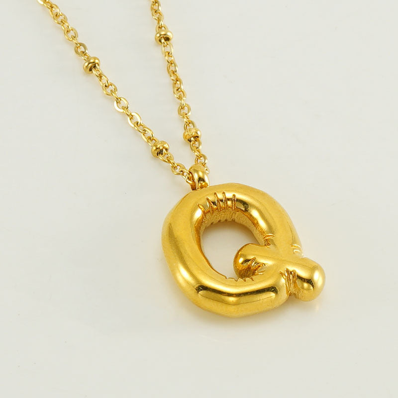 Balloon Letter Necklace
