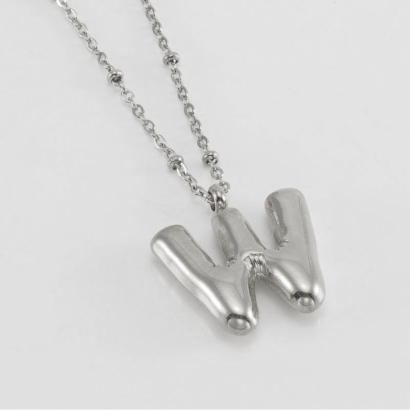 Balloon Letter Necklace