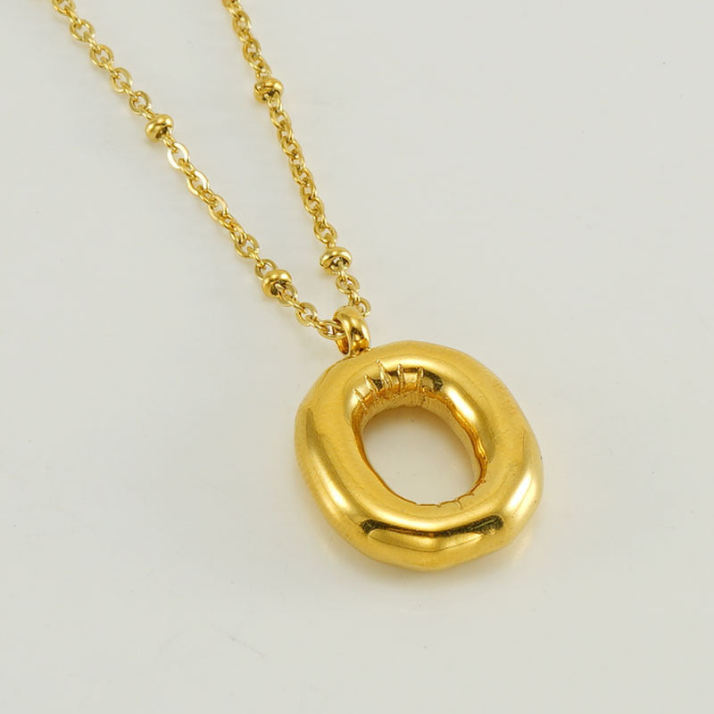 Balloon Letter Necklace