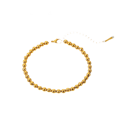 Gold Bead Bracelet