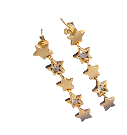 Star Dangle Earrings