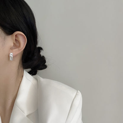 Hammered Gold Earrings