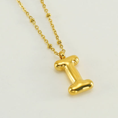 Balloon Letter Necklace