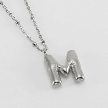 Balloon Letter Necklace