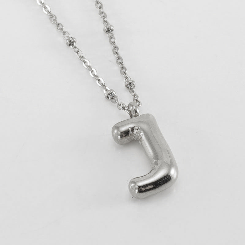Balloon Letter Necklace