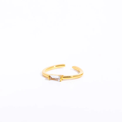 Baguette Birthstone Ring