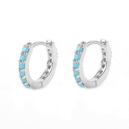Pavé Huggie Earrings