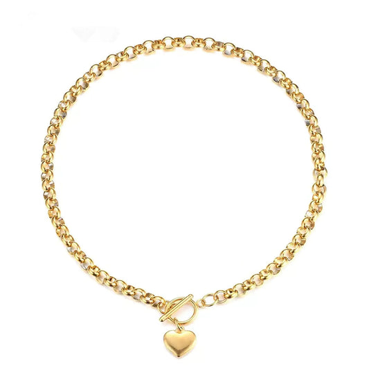 Chunky Heart Choker