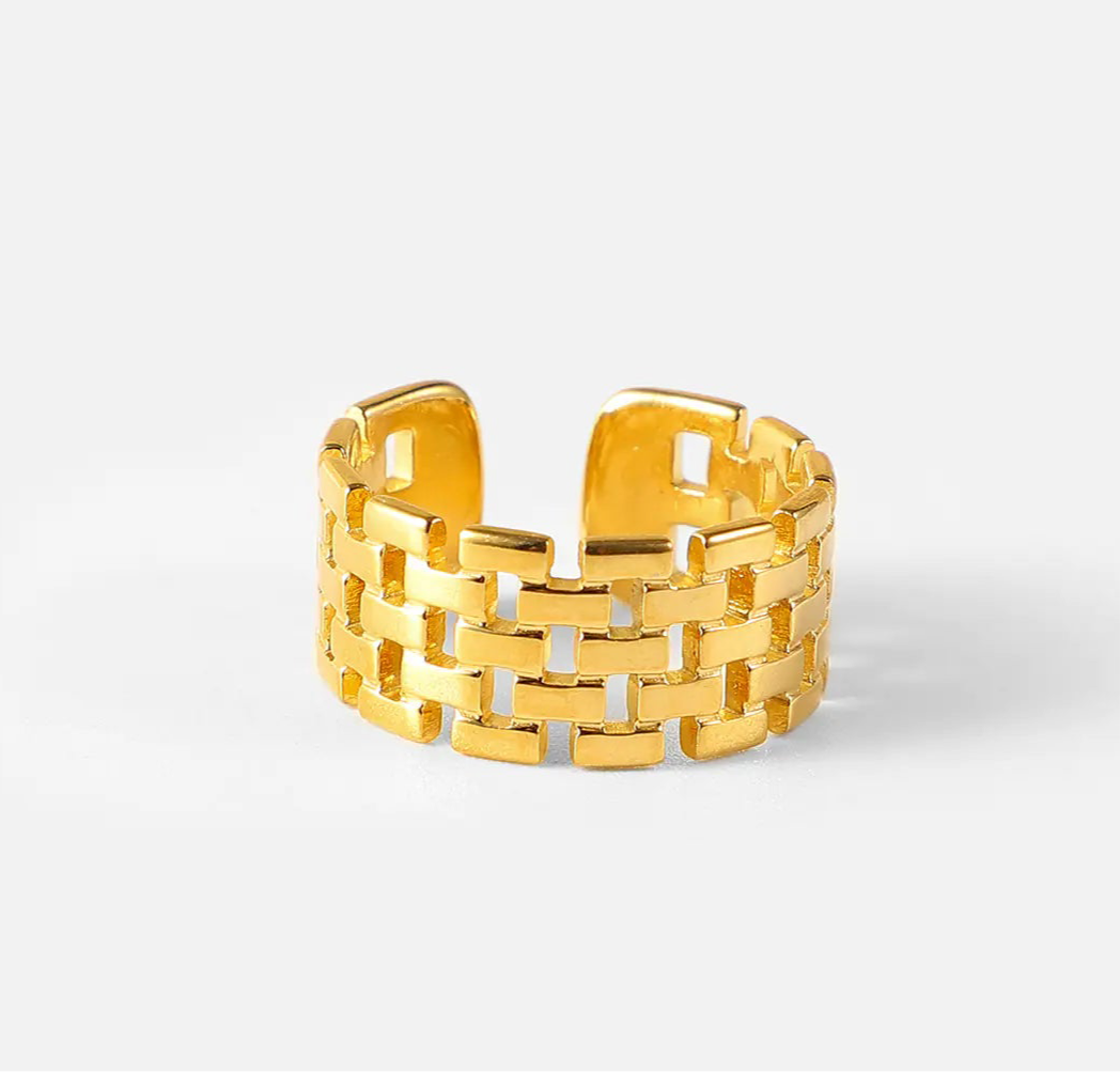 Evelyn Watch Band Ring