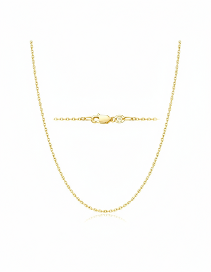 Cable Chain Gold Necklace