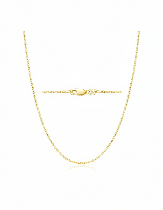 Cable Chain Gold Necklace