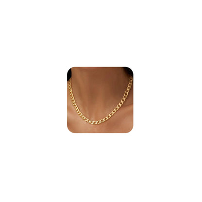 14K Gold Plated Cuban Link Necklace