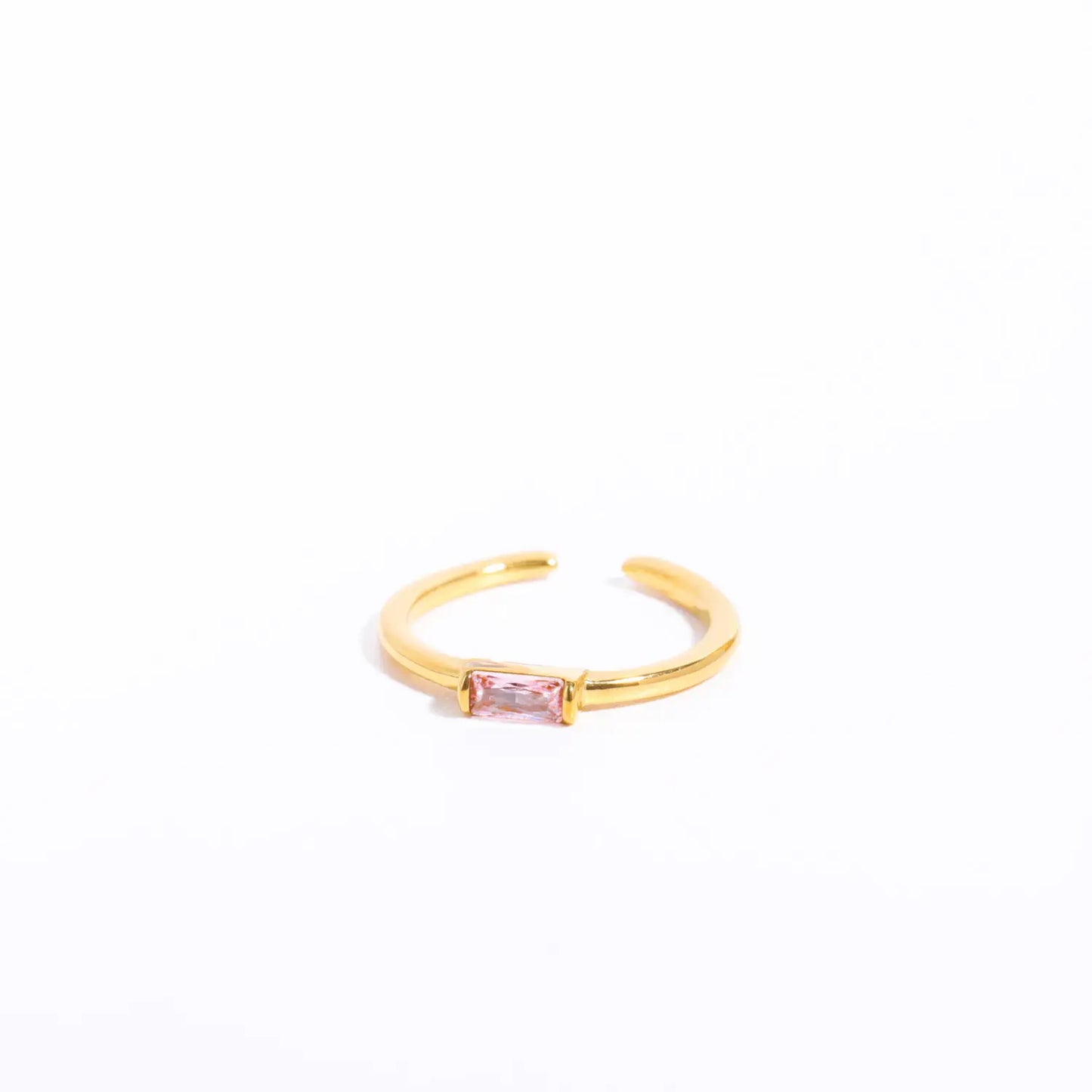 Baguette Birthstone Ring