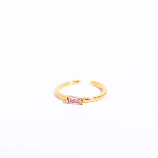 Baguette Birthstone Ring