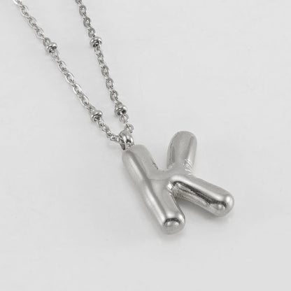 Balloon Letter Necklace