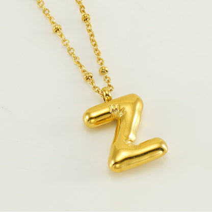 Balloon Letter Necklace