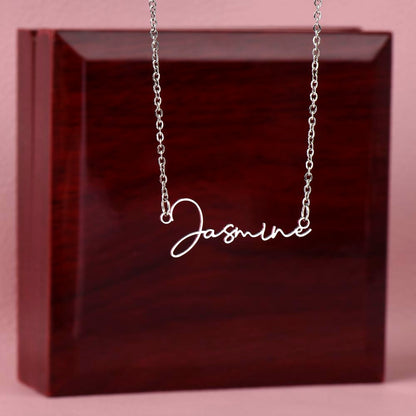 Cursive Name Necklace
