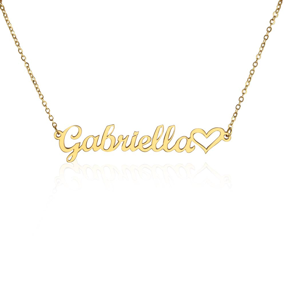 Gabriella Name Necklace