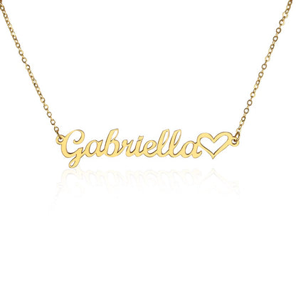 Gabriella Name Necklace