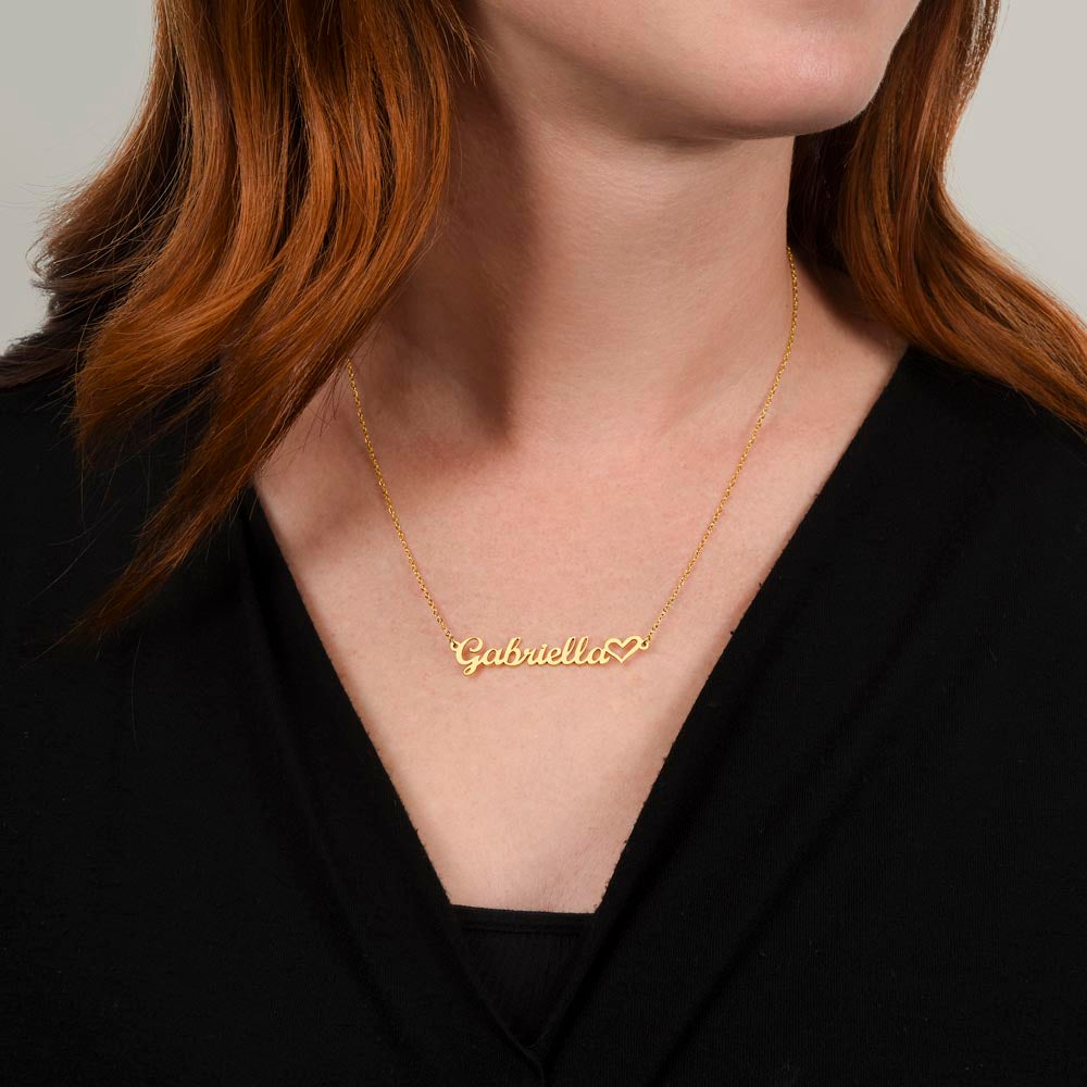 Gabriella Name Necklace