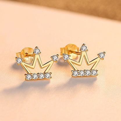 Crown Pavé Earring