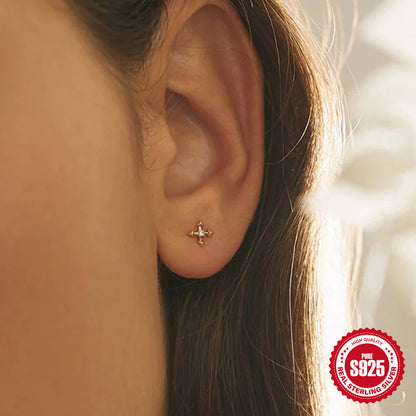 Art Deco Crystal Flat Back Studs