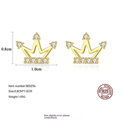 Crown Pavé Earring