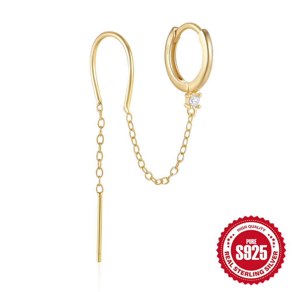 Double Piercing Earrings